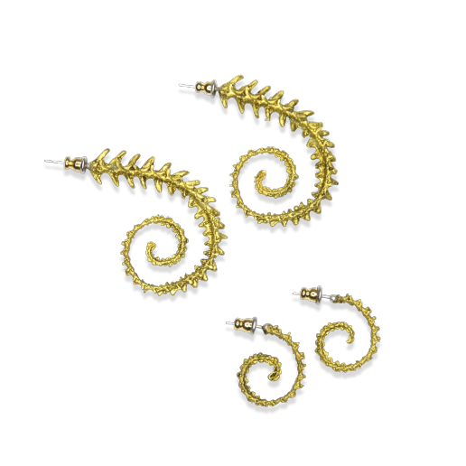 Chameleon Tail Earrings